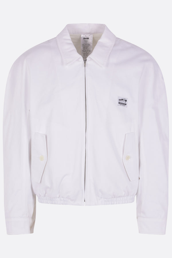 Work jacket in canvas