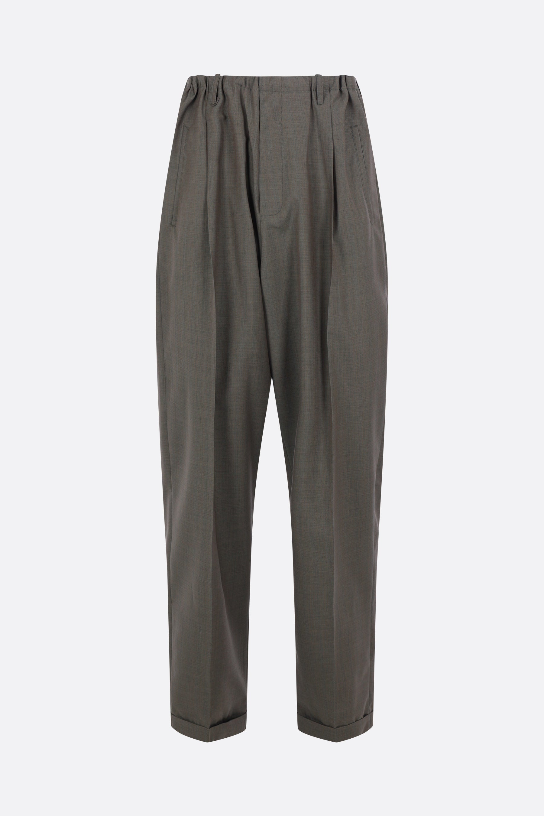 People's trousers in wool