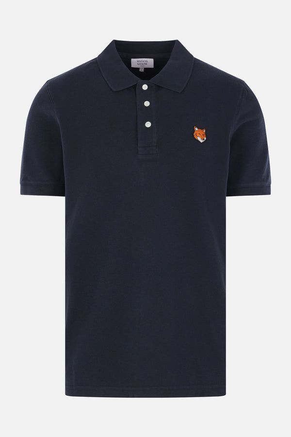 Fox Head polo shirt in piquet