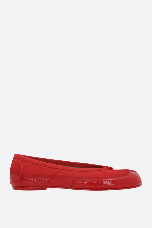 Tabi New ballet flat in matte leather