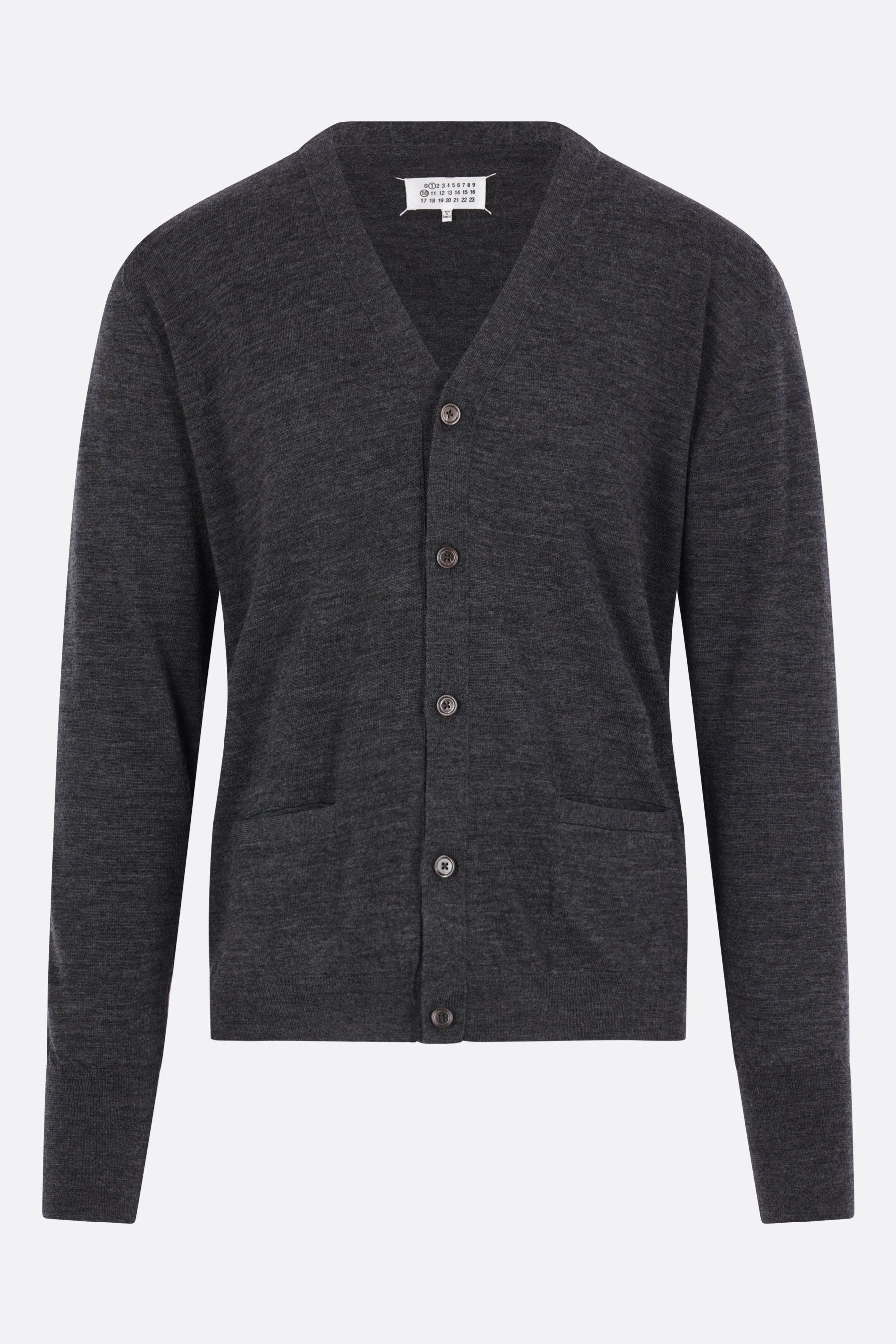 wool blend cardigan