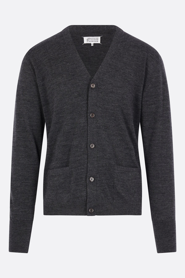 wool blend cardigan
