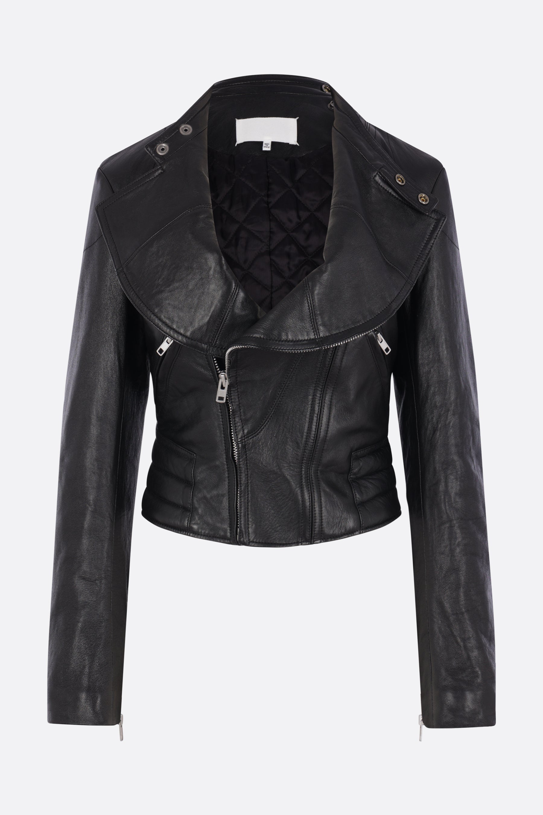 leather biker jacket