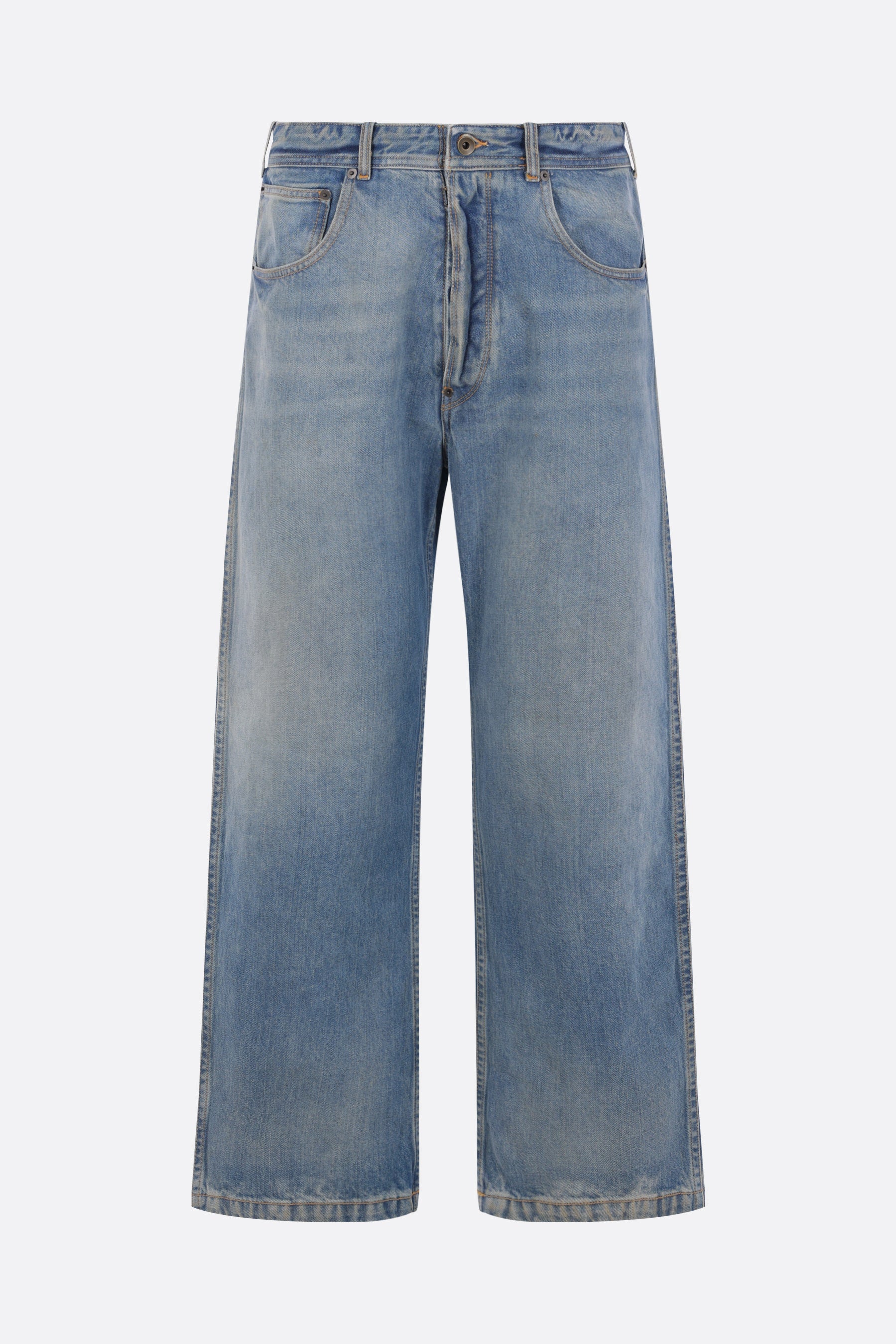 jeans cropped in denim