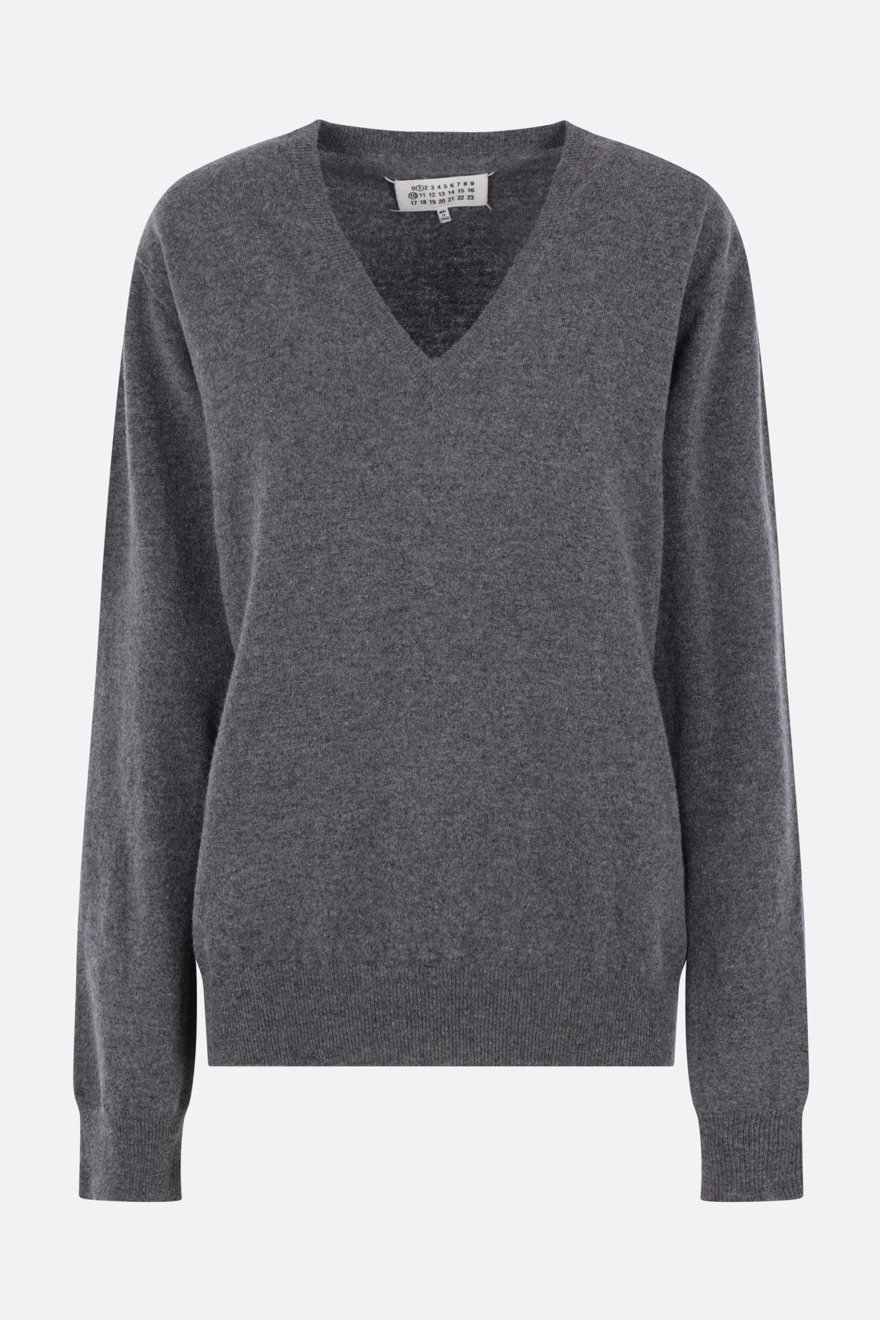 v-neck sweater in wool