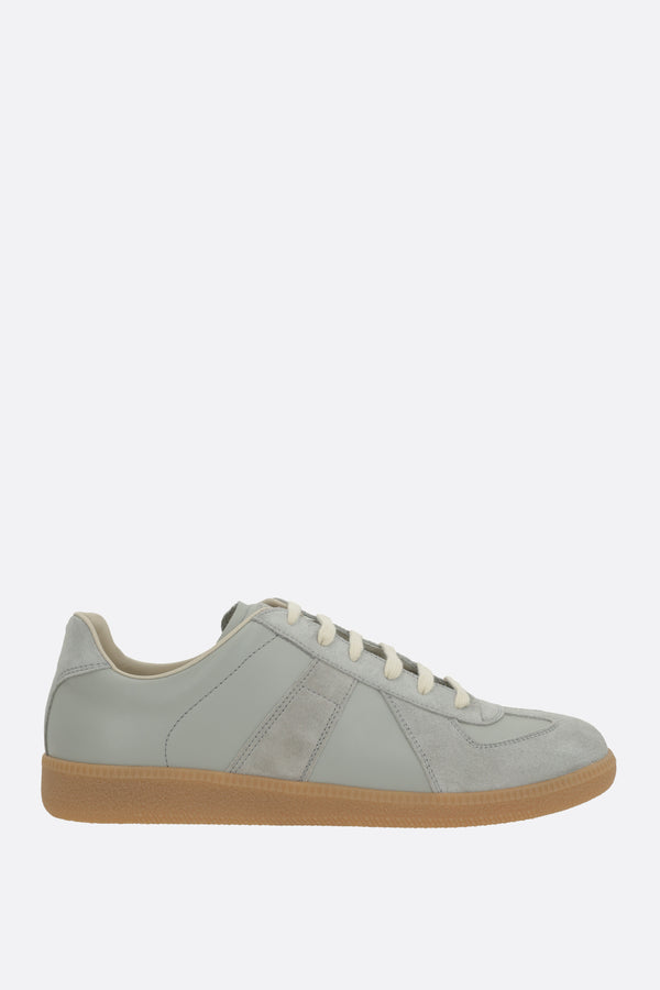 sneaker Replica in pelle liscia e suede