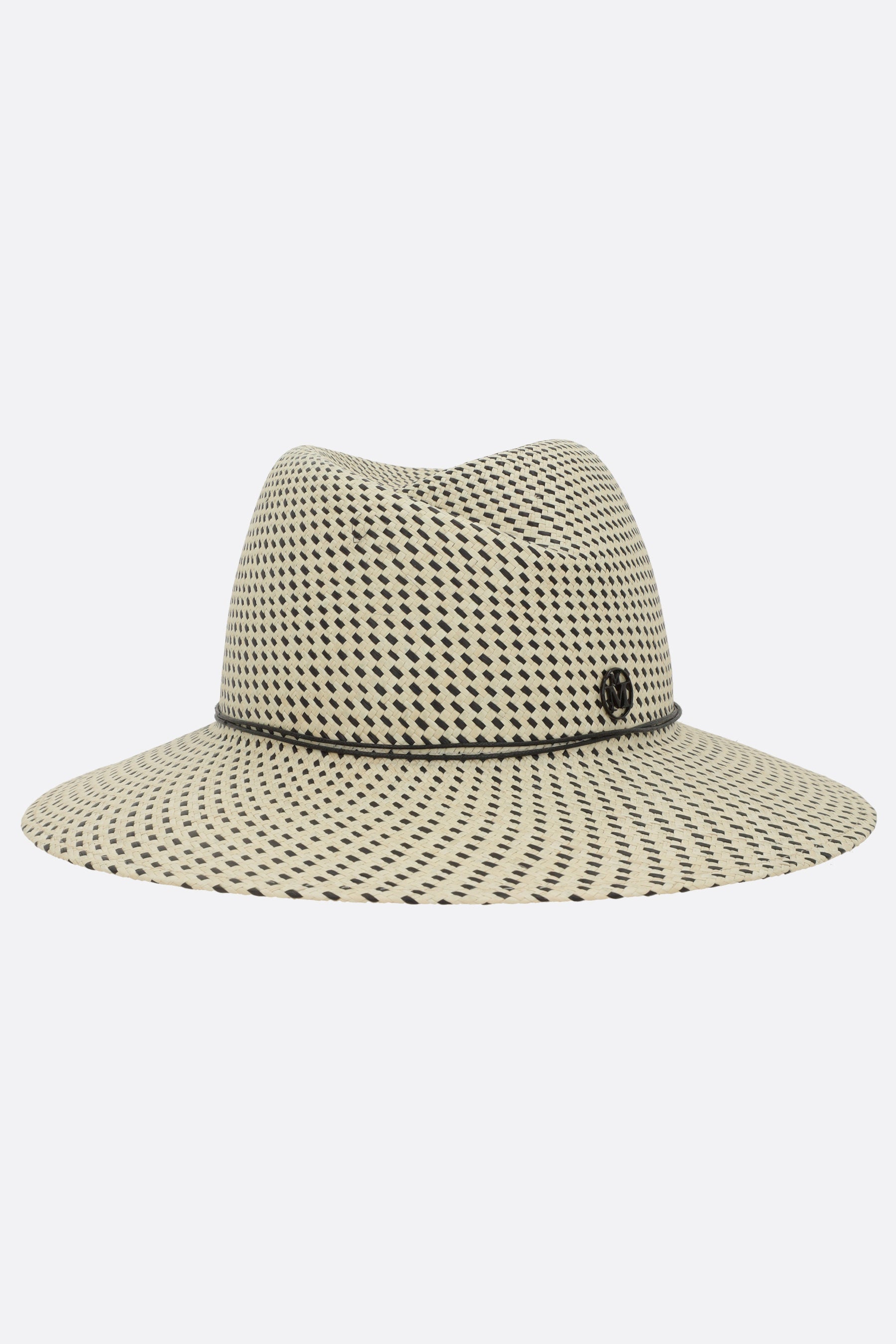 Virginie fedora hat in straw