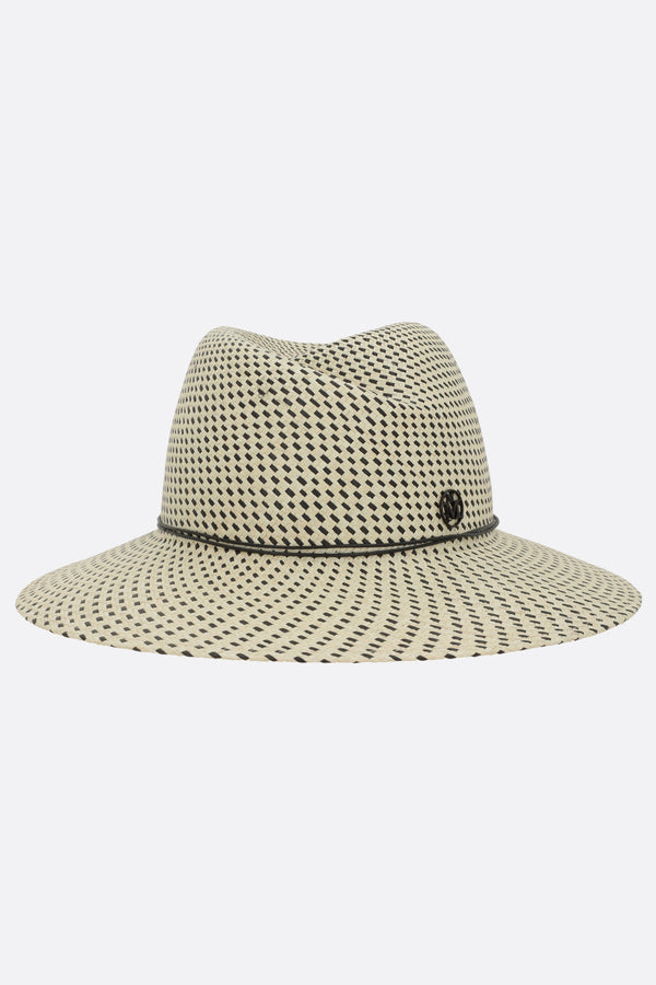 Virginie fedora hat in straw
