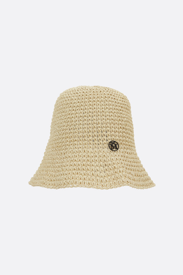 Pablo bucket hat in straw