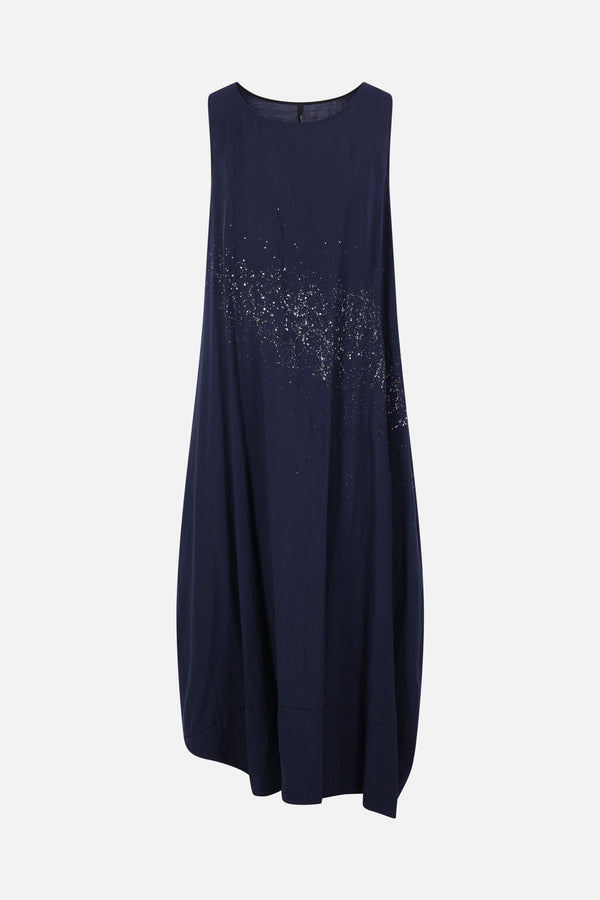 Puppet sleeveless dress in viscose blend