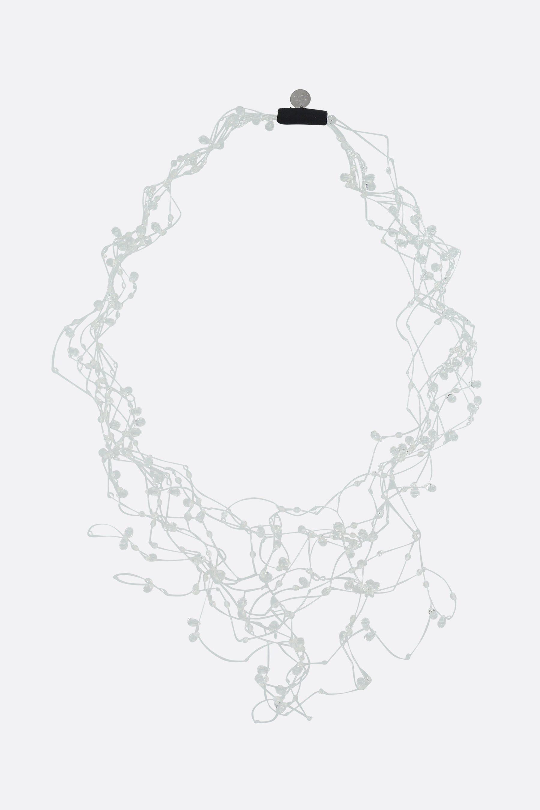 necklace with Murano glass appliqués