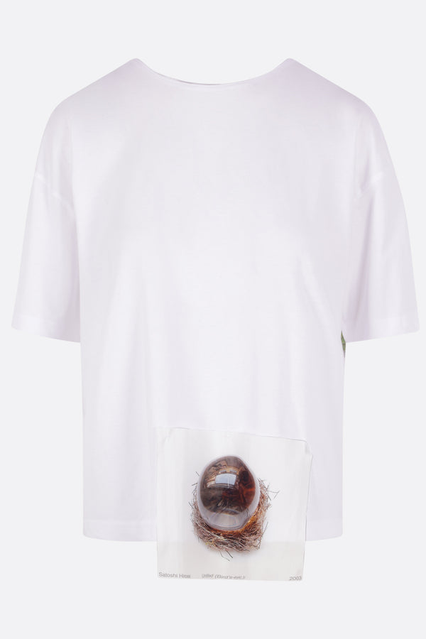 oversized t-shirt in cotton