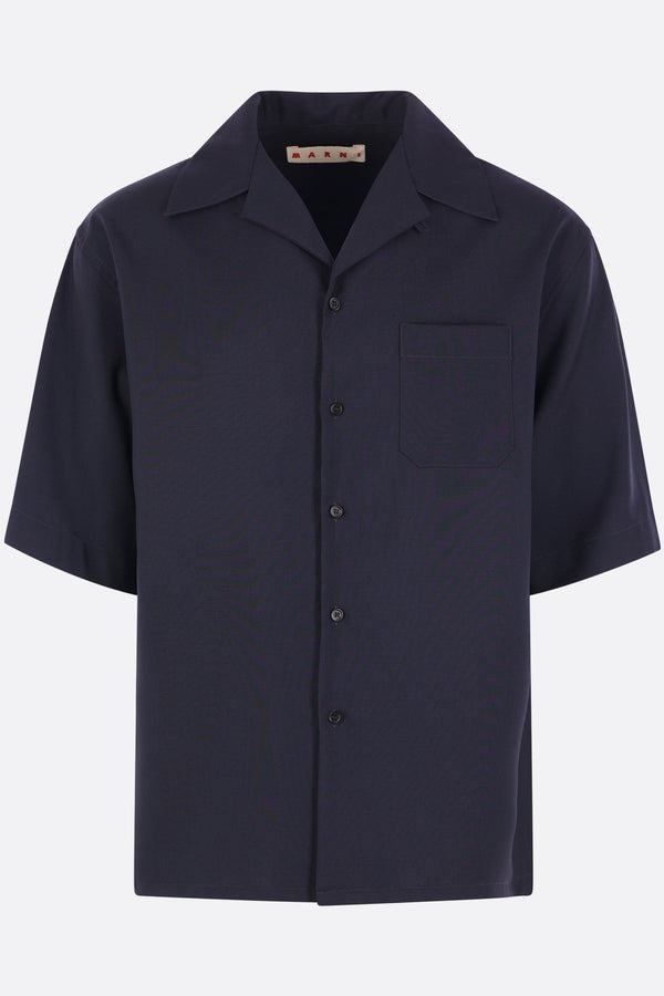 wool bowling shirt