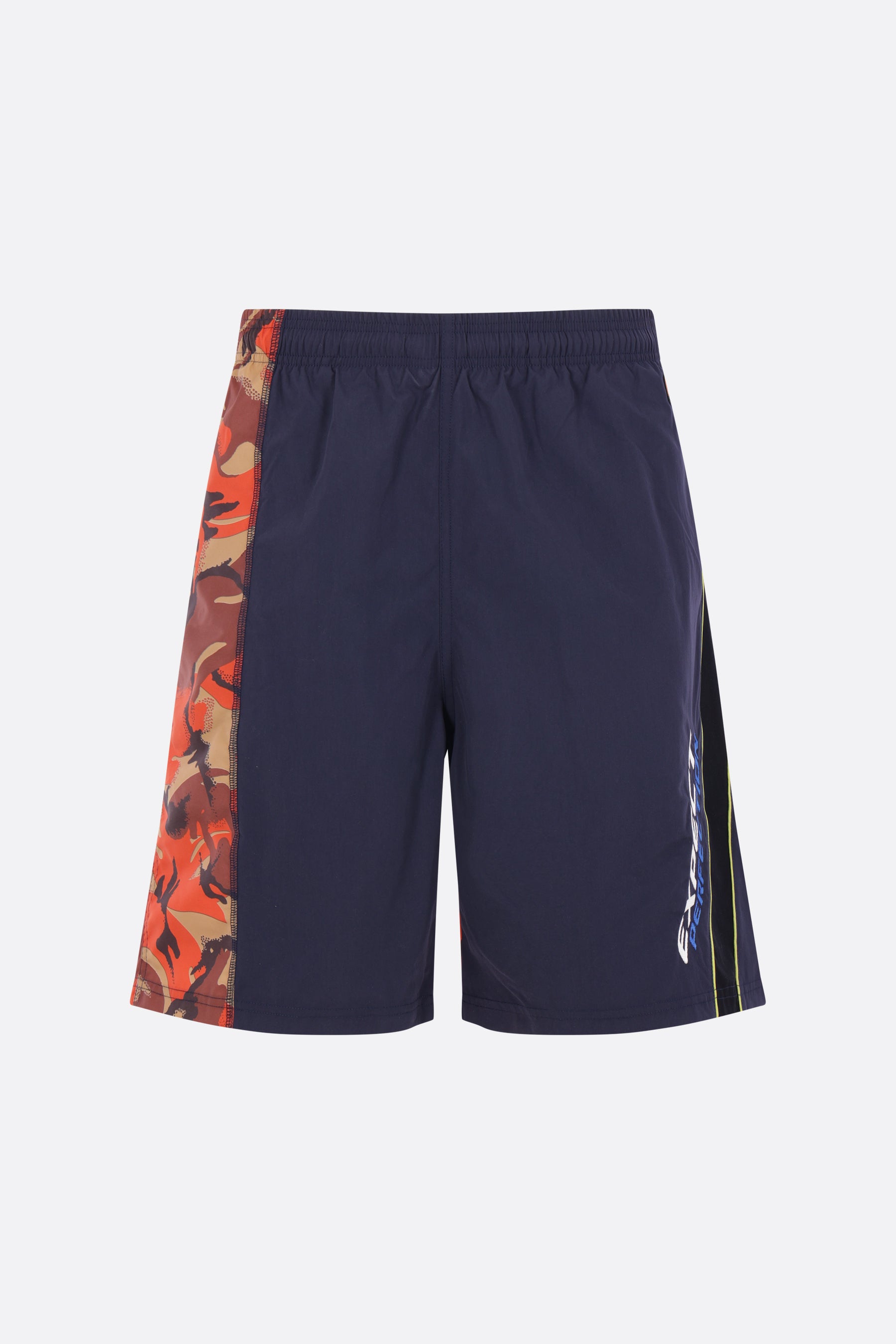 Collage swim shorts in nylon