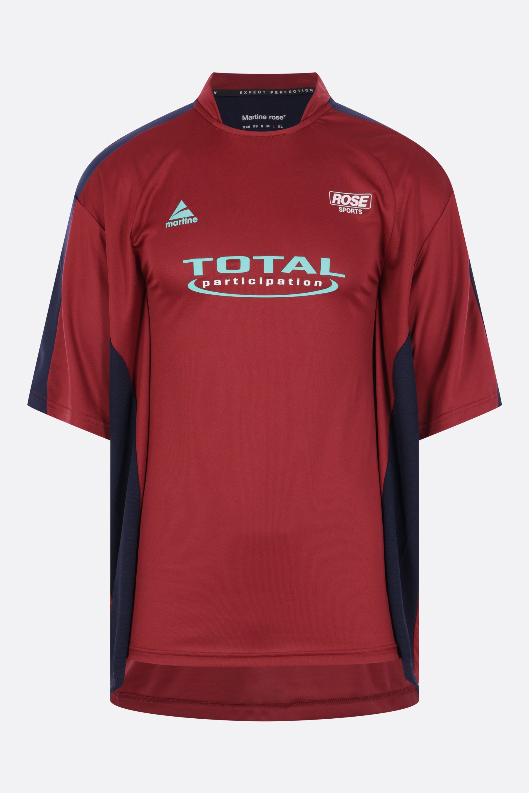Half Stretch Football t-shirt in technical jersey