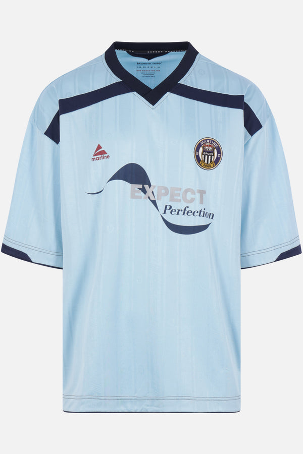 Football oversized t-shirt in technical jersey