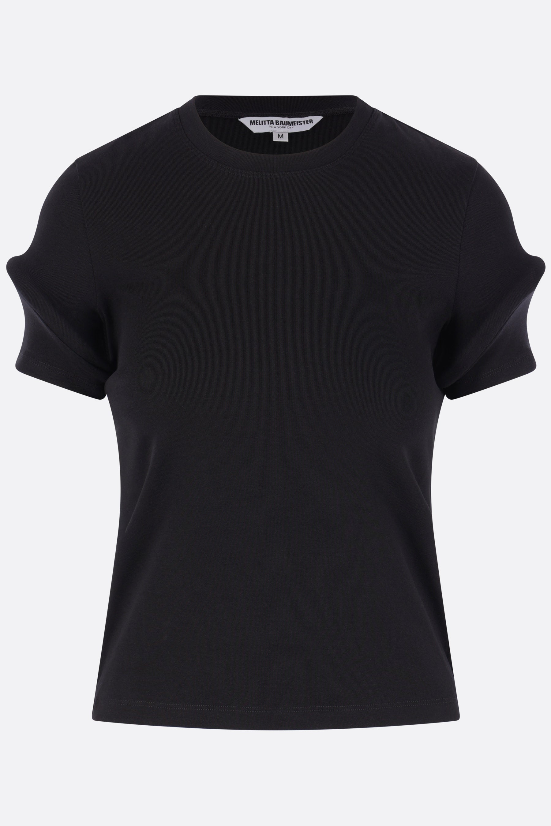 jersey t-shirt with circle sleeves