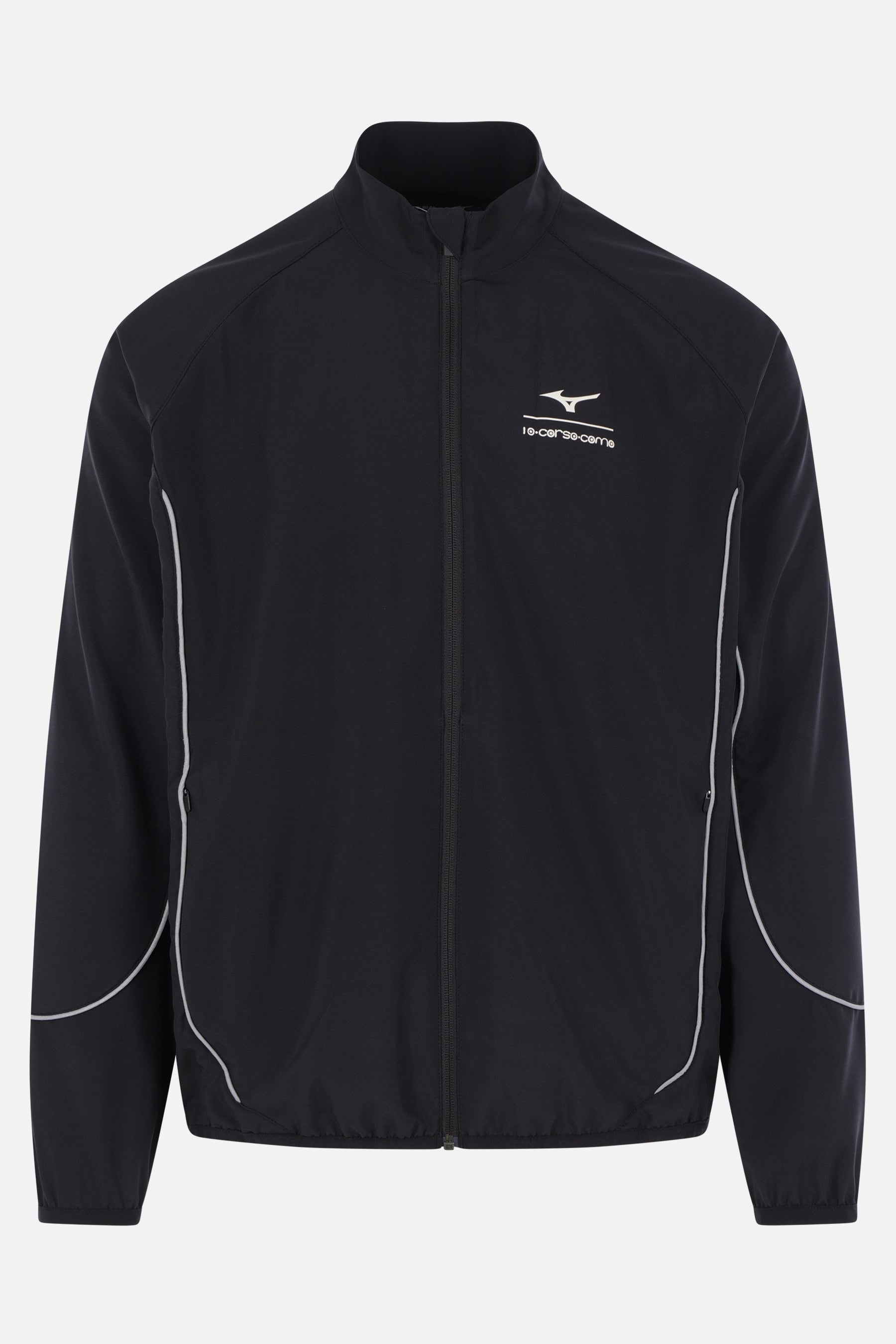 Aurora Reflective track jacket in technical jersey