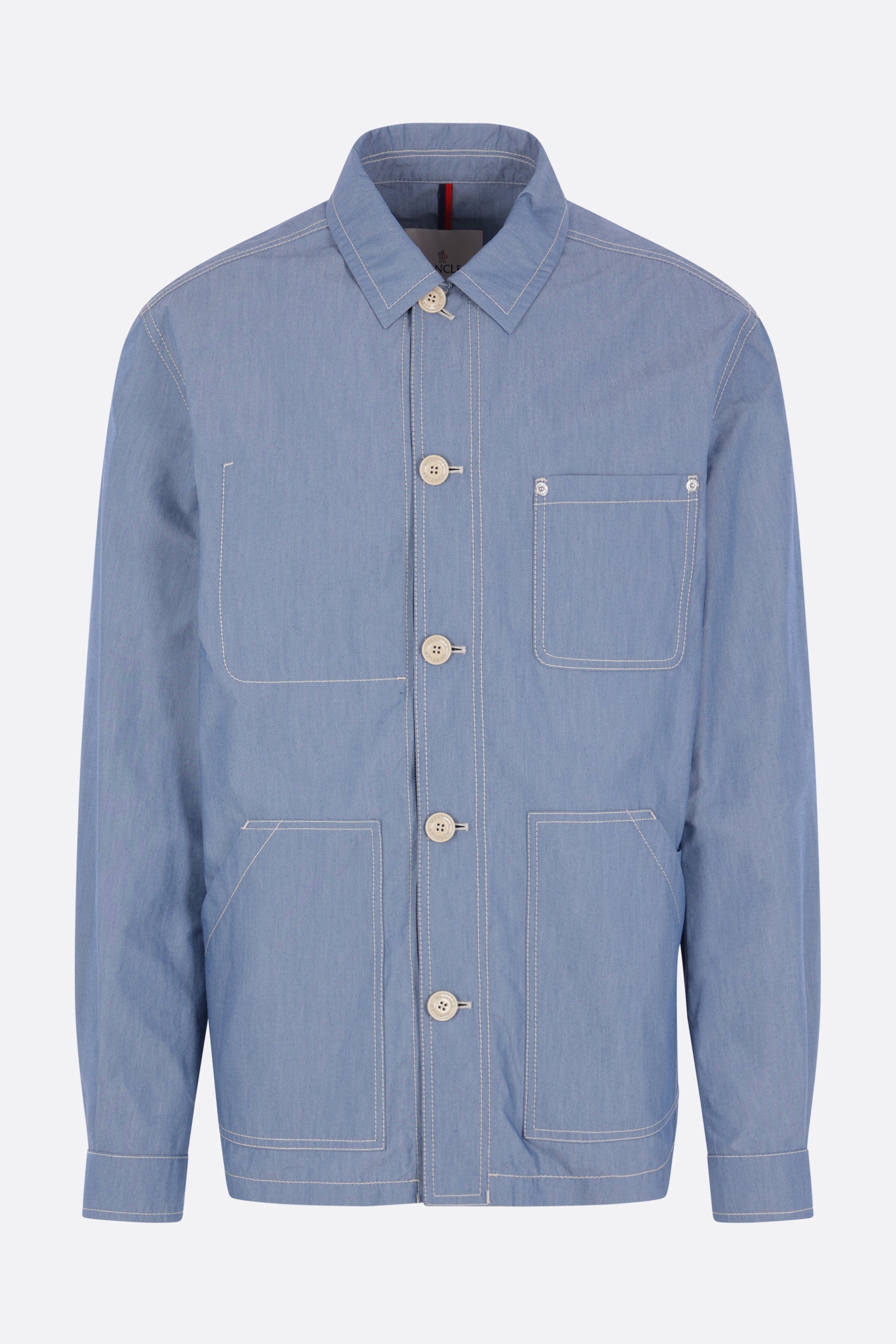 Elorn overshirt in Chambray