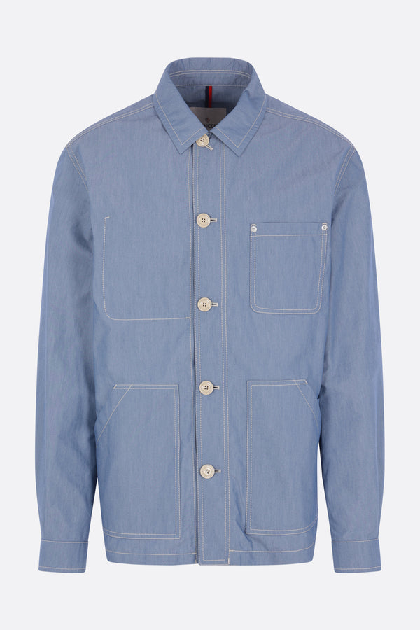 Elorn overshirt in Chambray