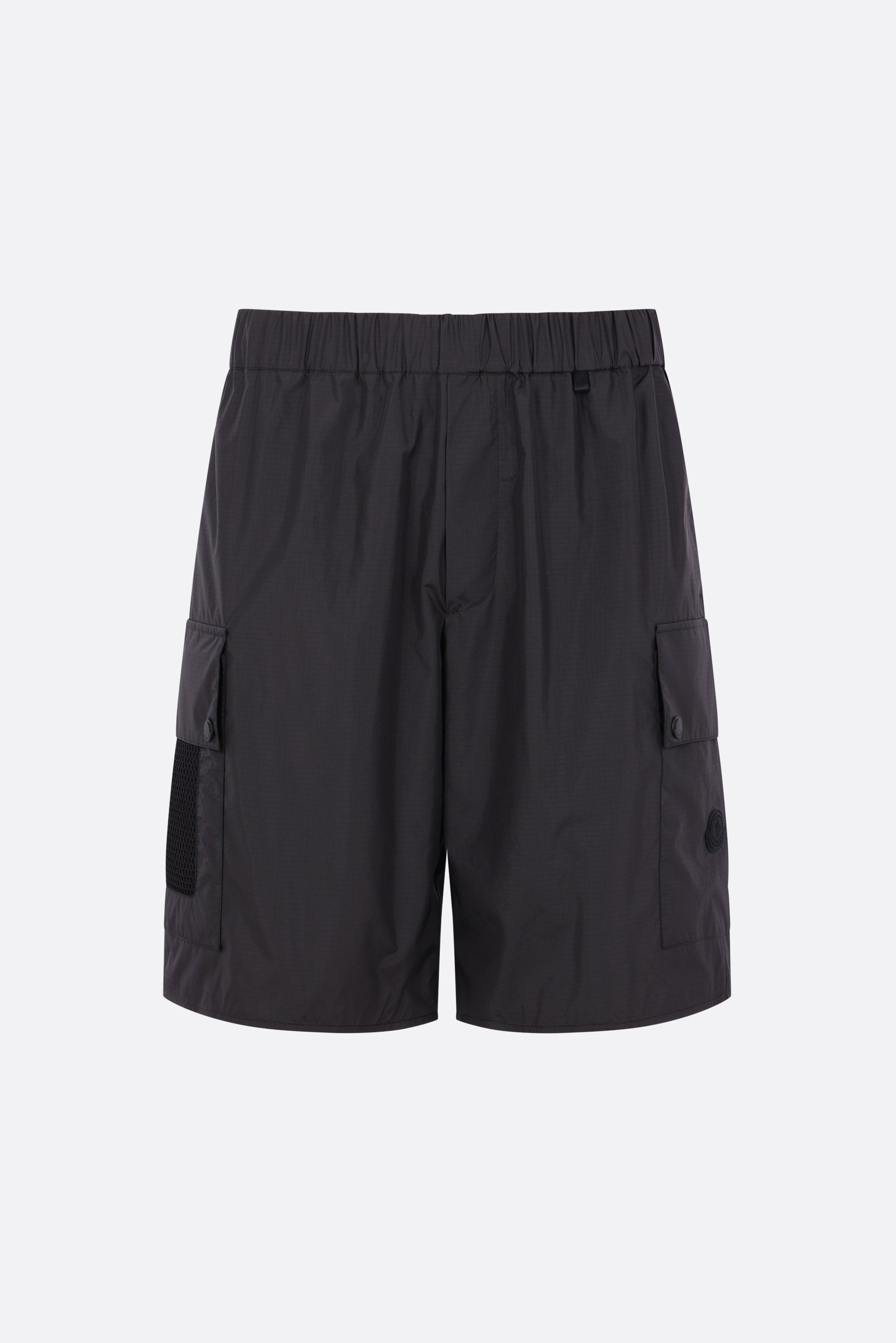 pantalone corto cargo in nylon ripstop