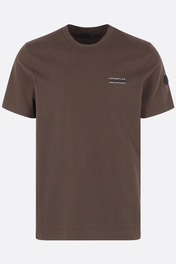 t-shirt in cotone stampa logo