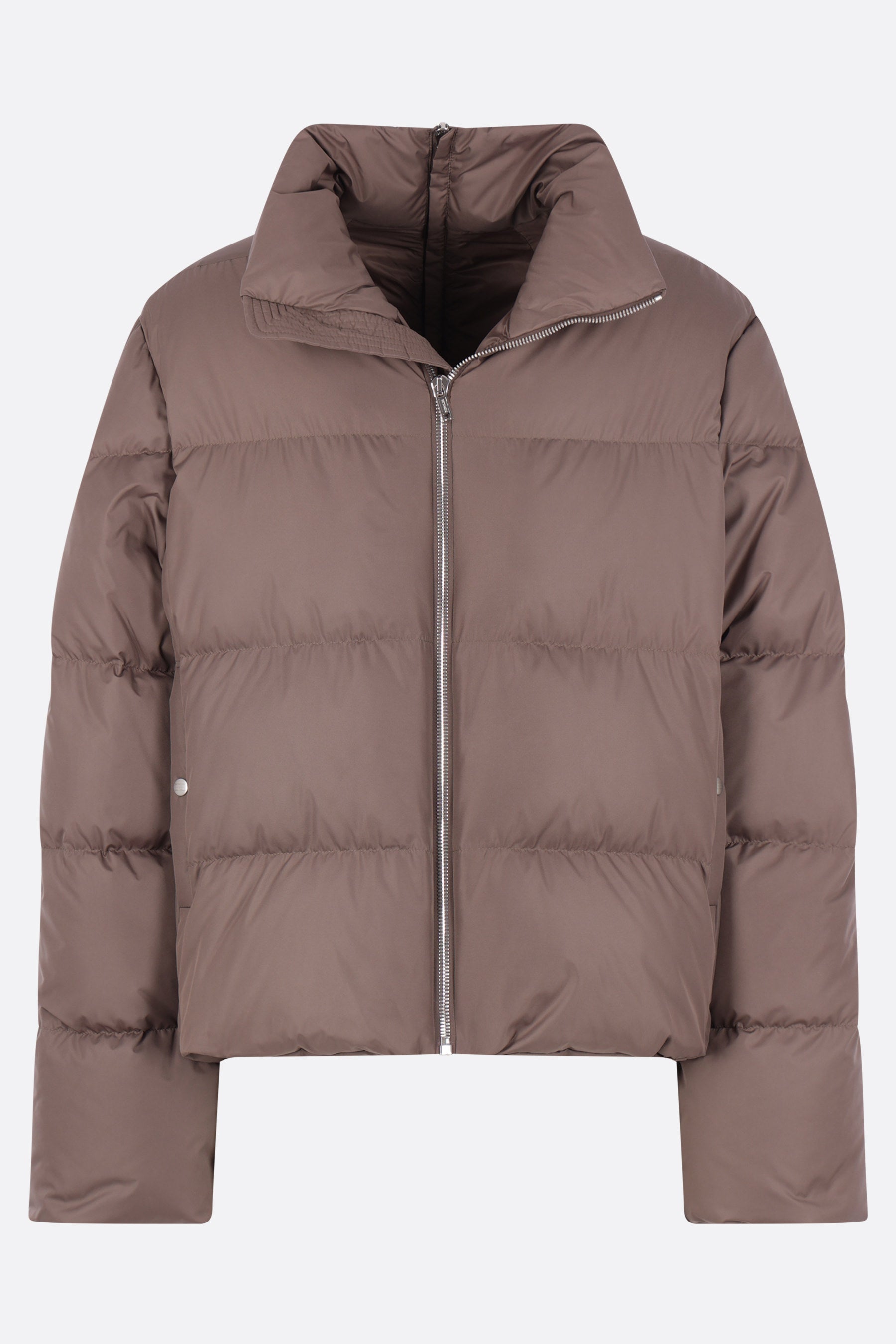 Cyclopic down jacket in nylon