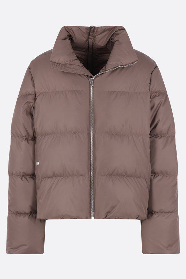 Cyclopic down jacket in nylon