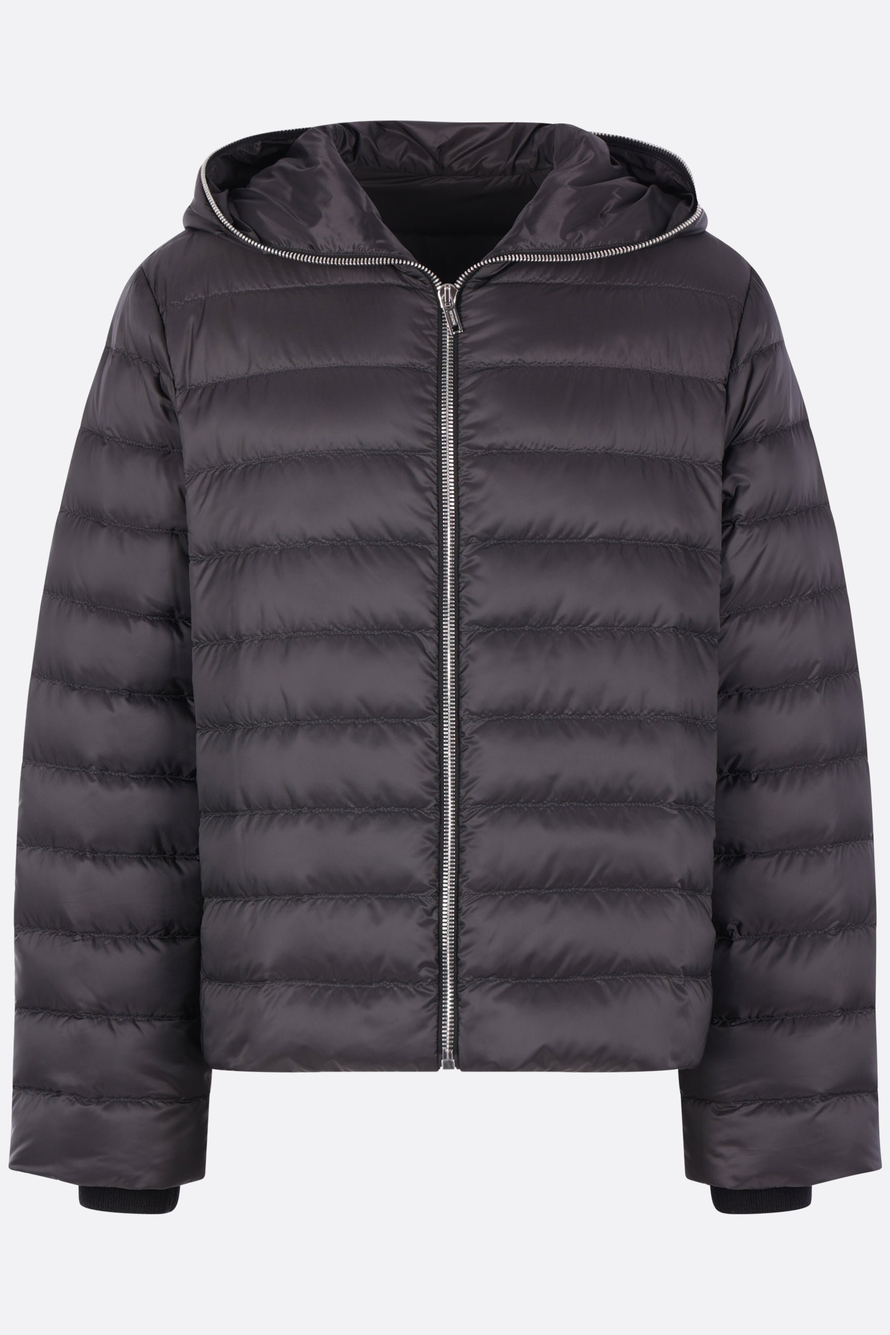 Ziplock down jacket in nylon