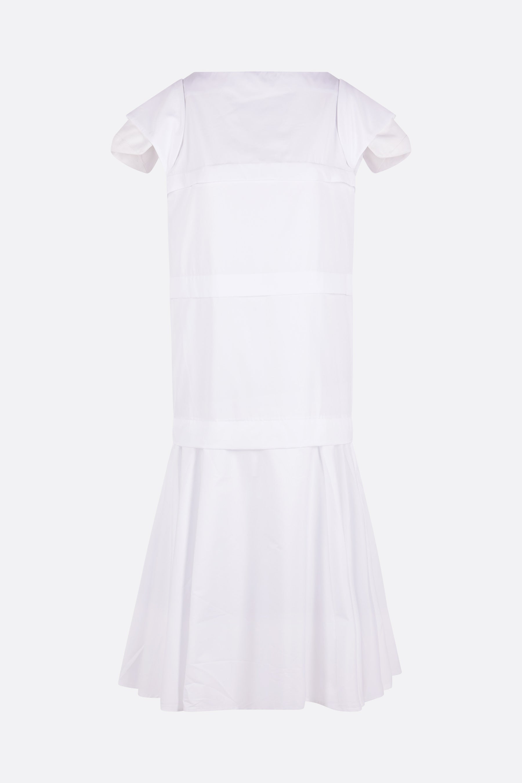 Denise midi dress in poplin