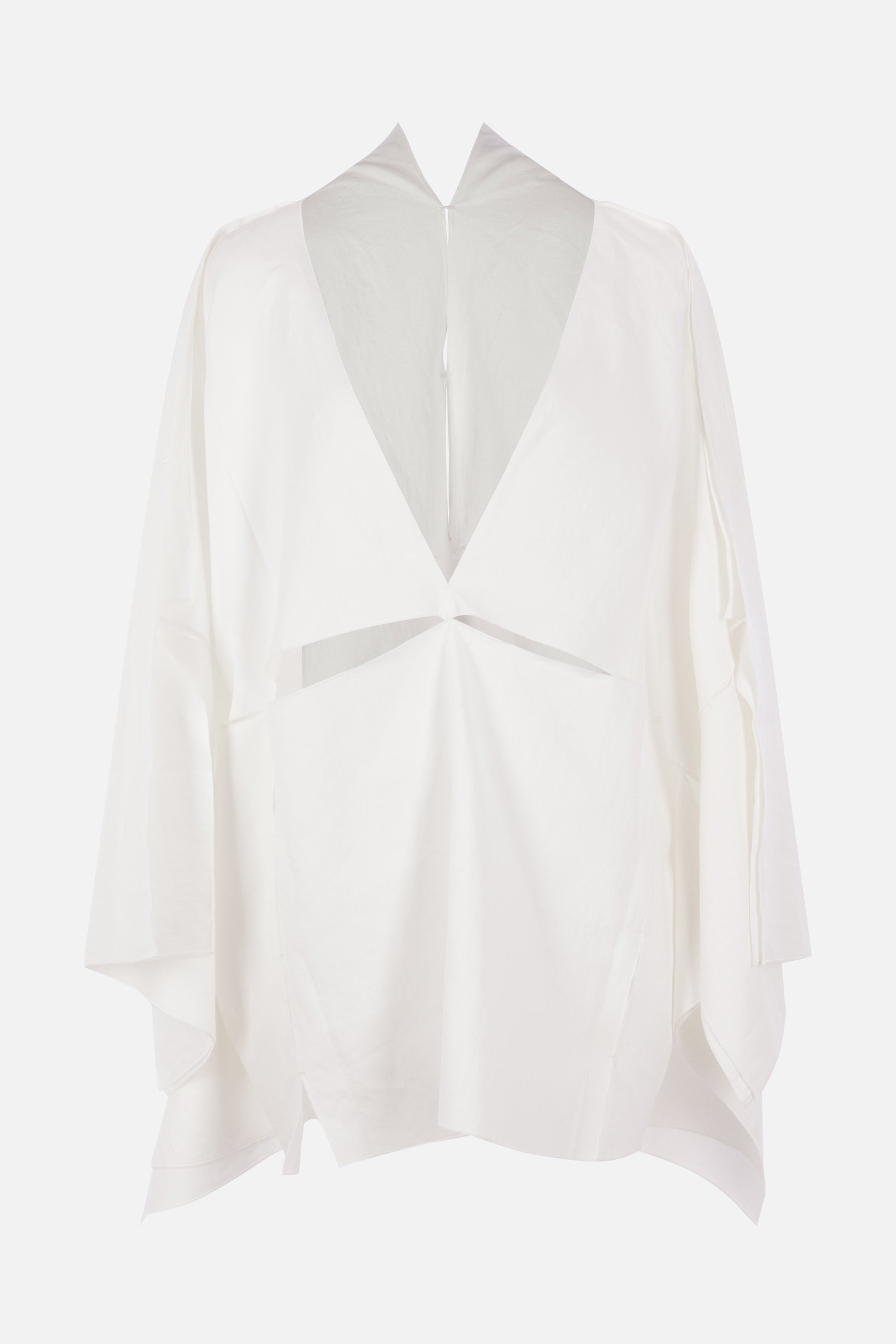Panello blouse in linen and cotton
