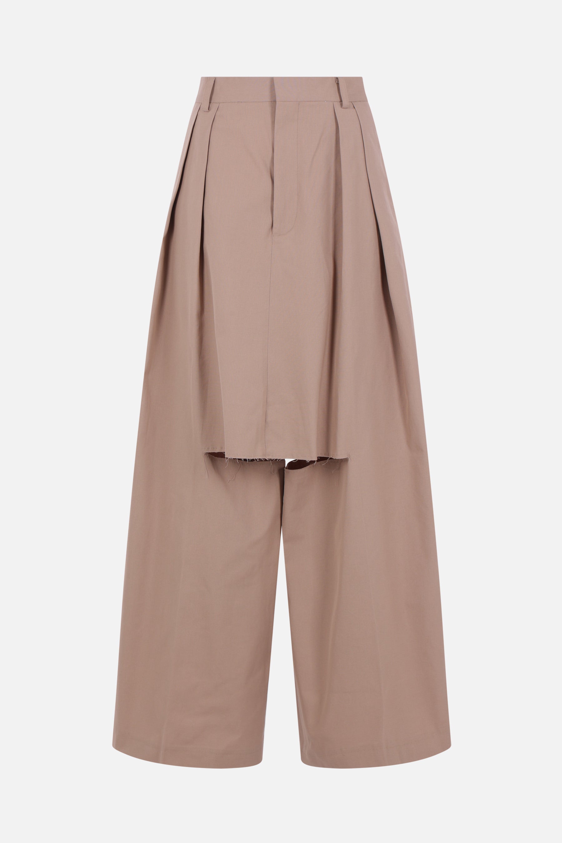 Brezza skirt trousers in canvas