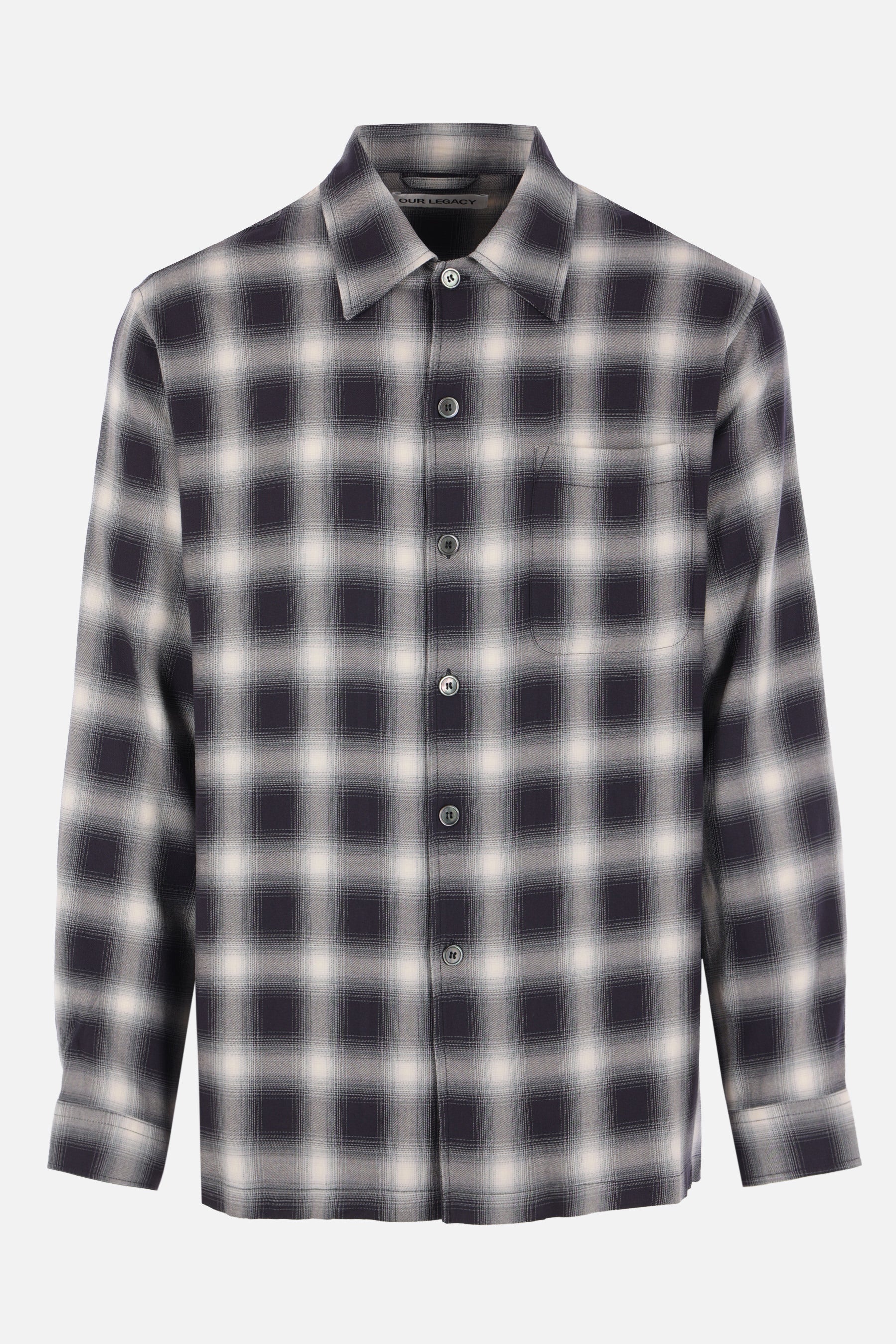 Every shirt in check viscose
