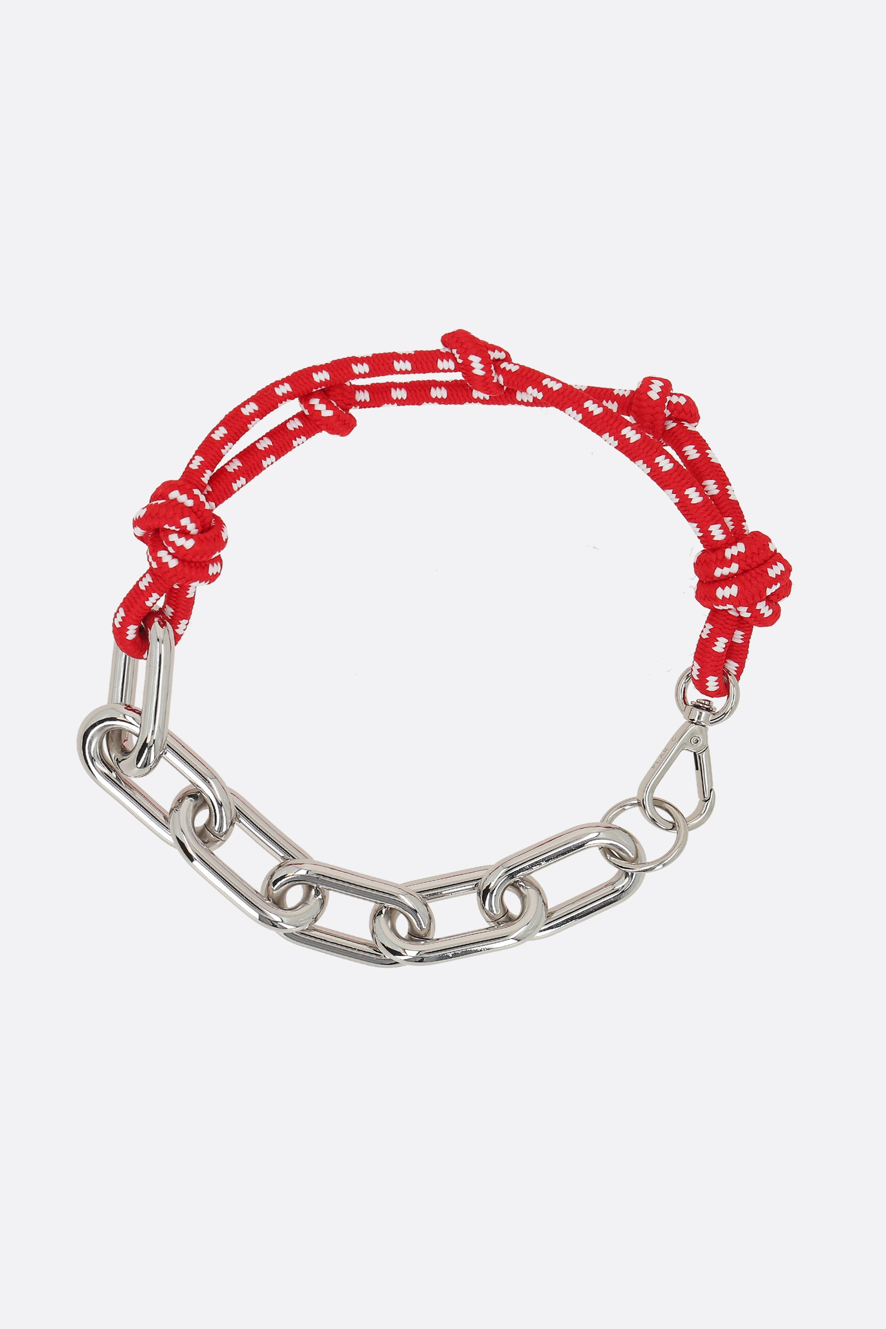 chain necklace with elastic cord