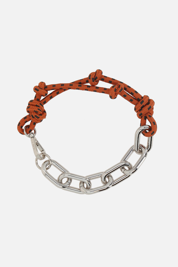 chain necklace with elastic cord