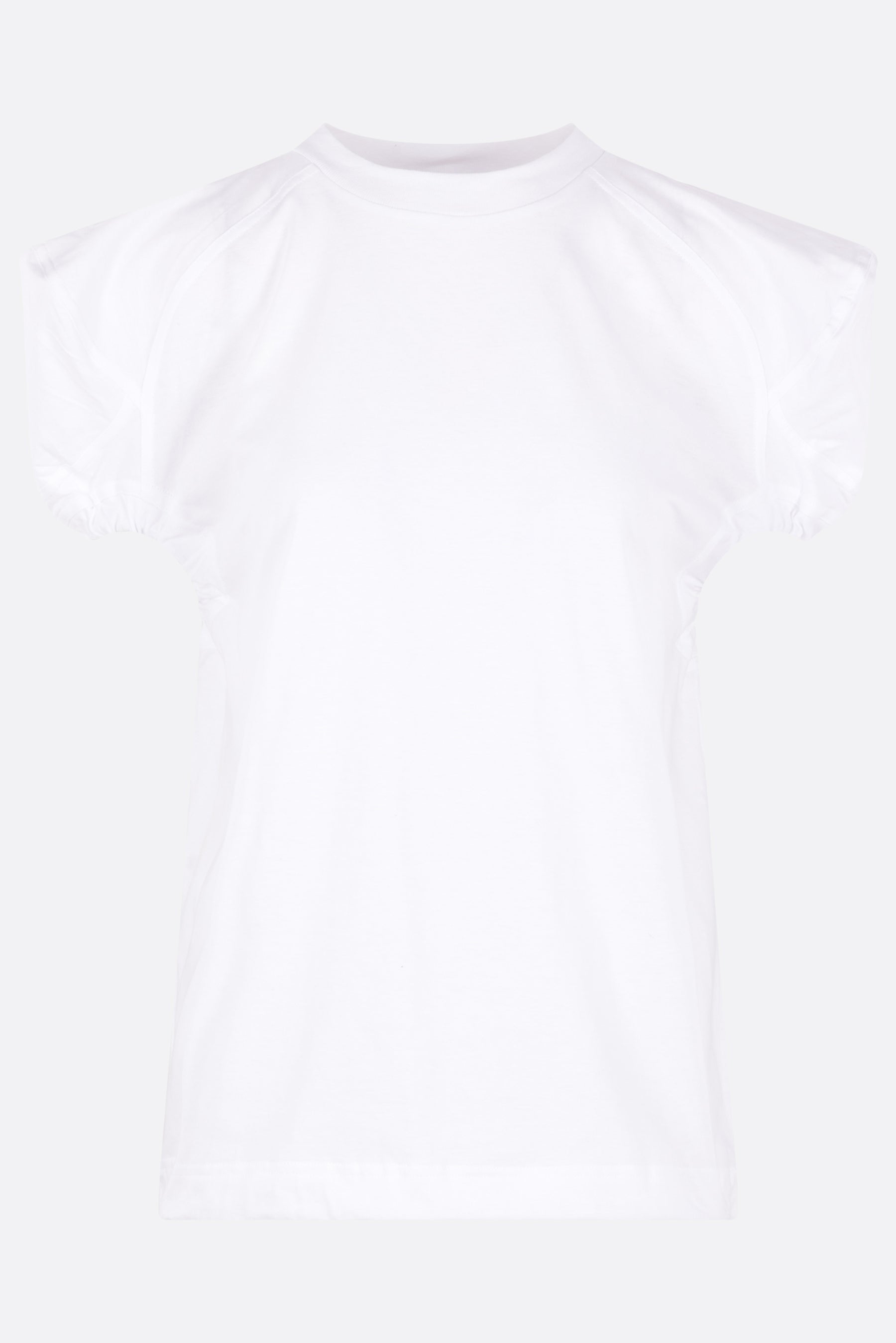 t-shirt in cotone con coulisse
