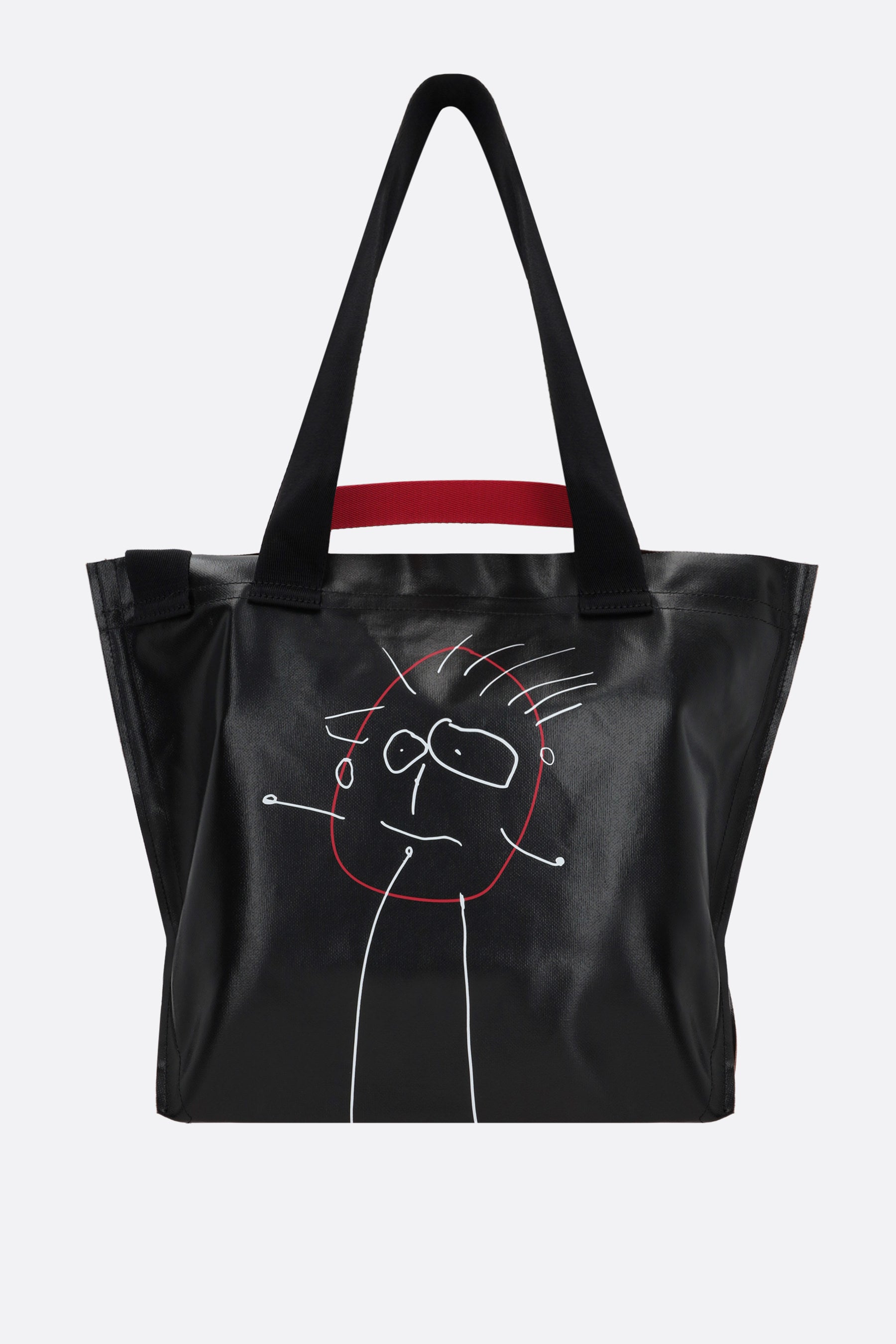 Pili e Bianca medium shopping bag in coated canvas