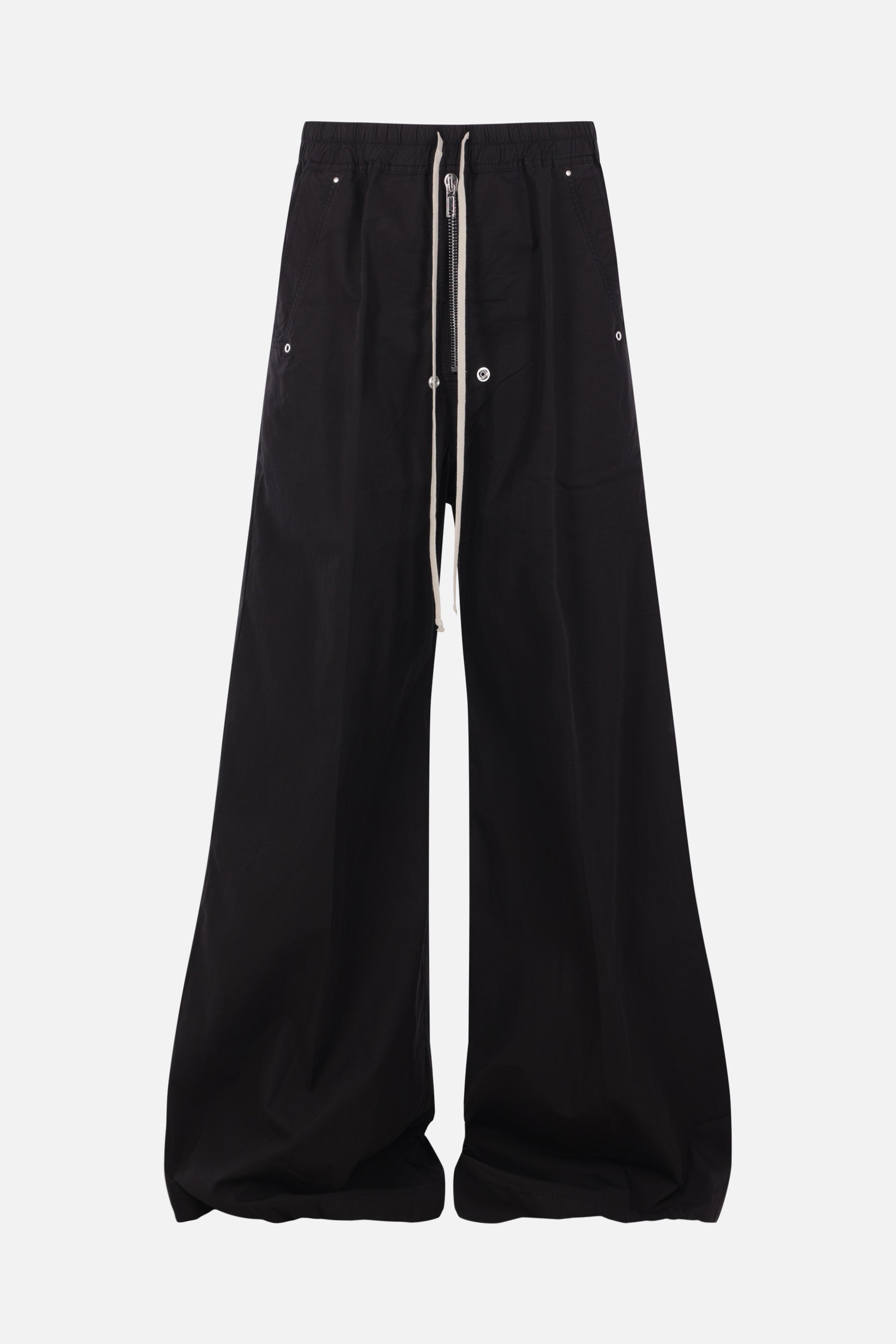 Geth Belas drawstring trousers in ripstop cotton