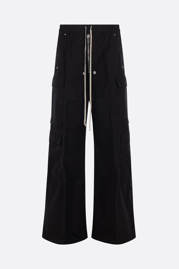Double Cargo Jumbo Belas trousers in ripstop cotton