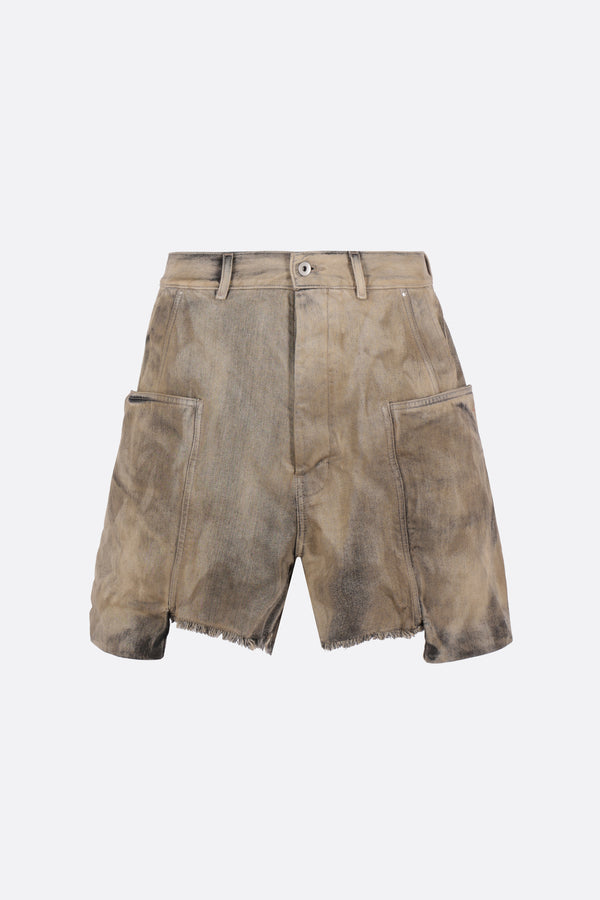 Stefan cargo shorts in denim