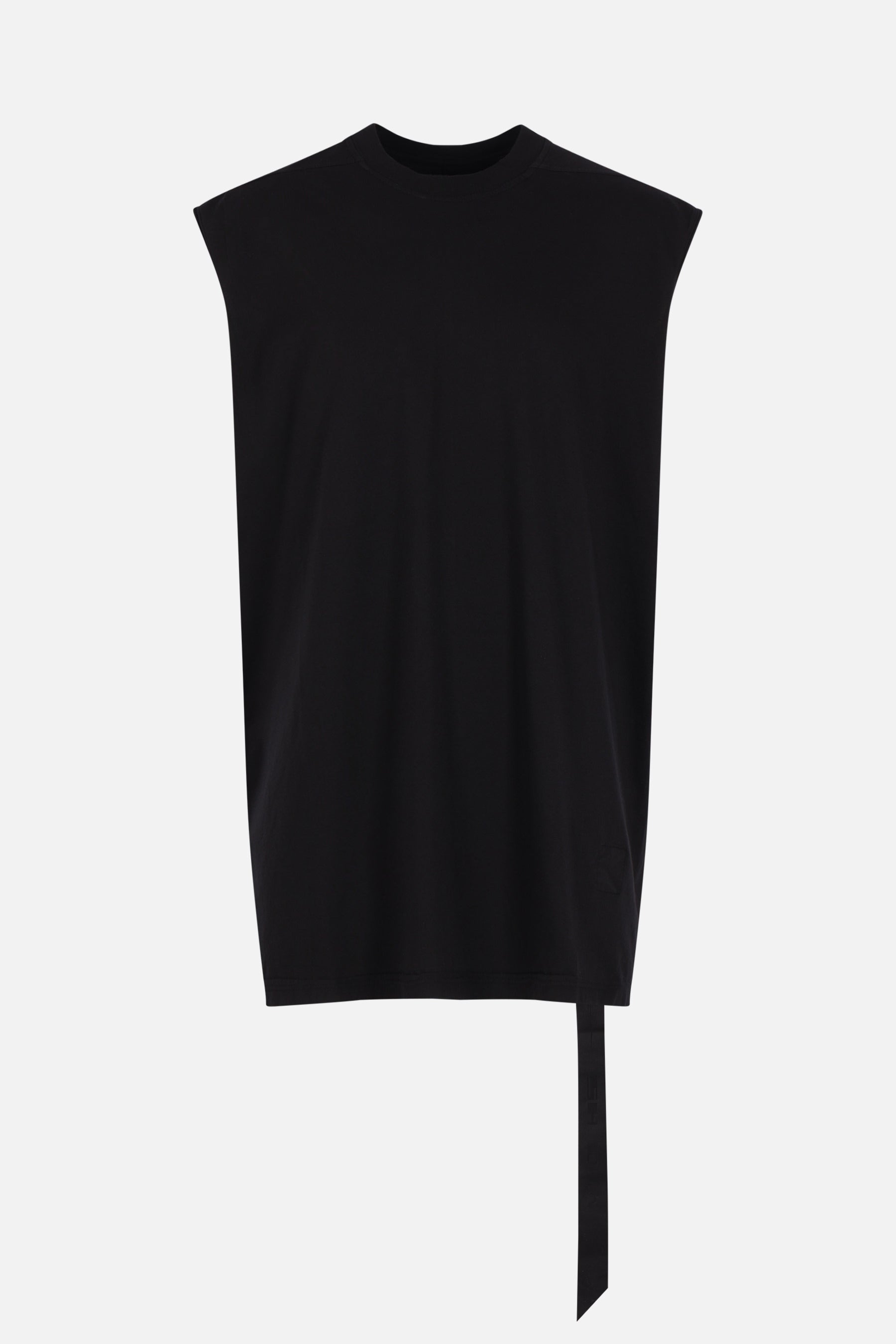 Tarp oversized sleeveless t-shirt in cotton