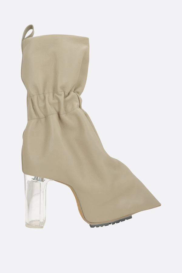 Pull On Cuffed Taquito platform ankle boots