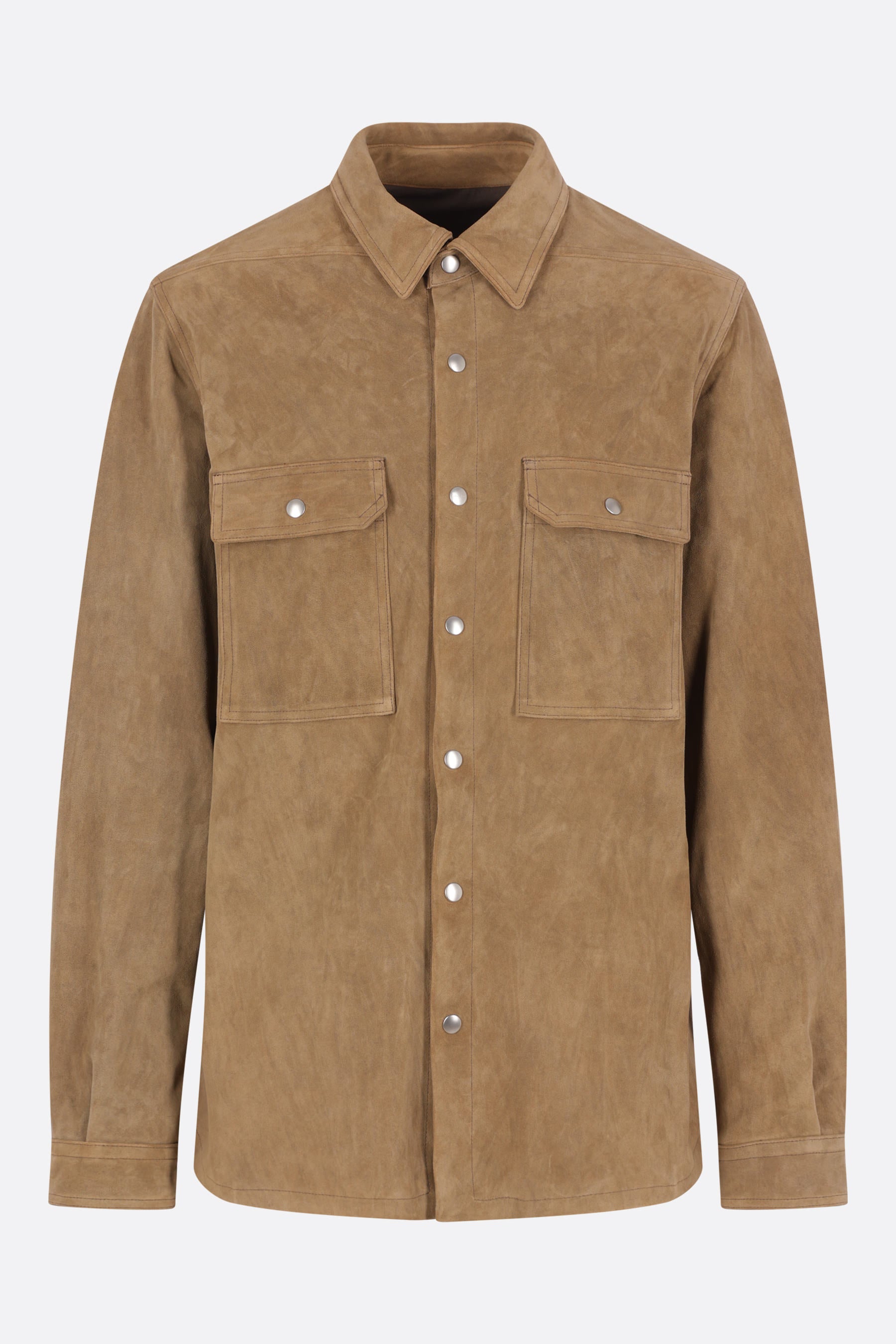 suede overshirt