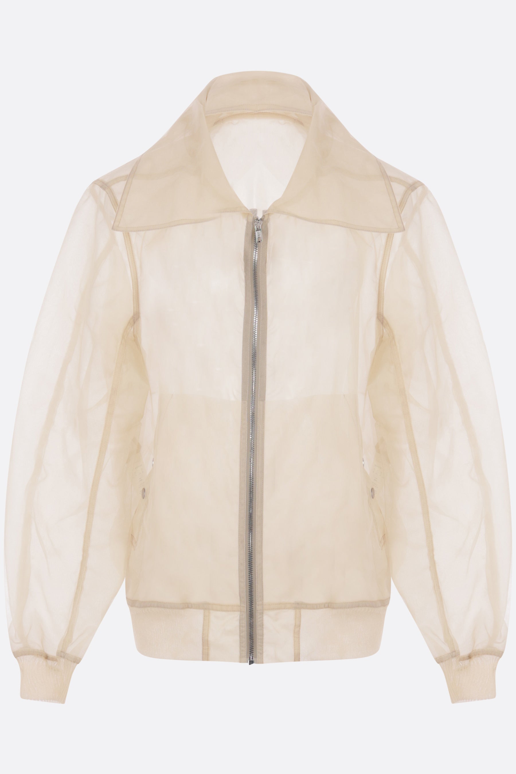 Dracucollar Flight jacket in tulle