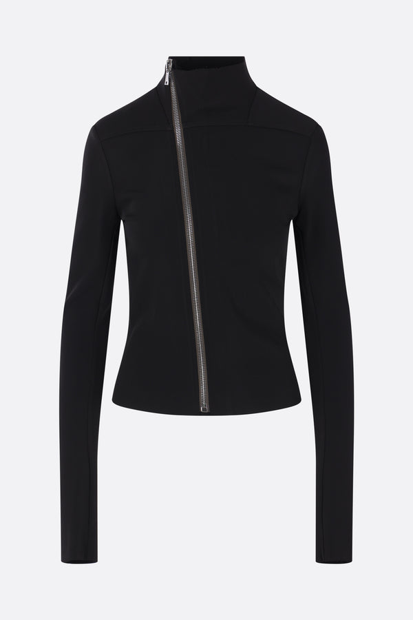 Gary full-zip jacket in stretch jersey