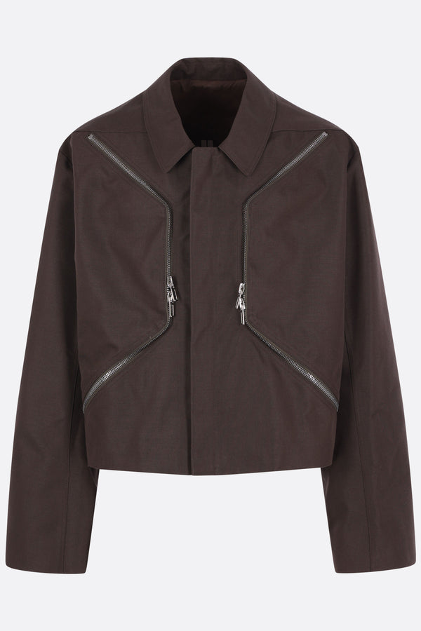 Heizer Mac jacket in technical duchesse