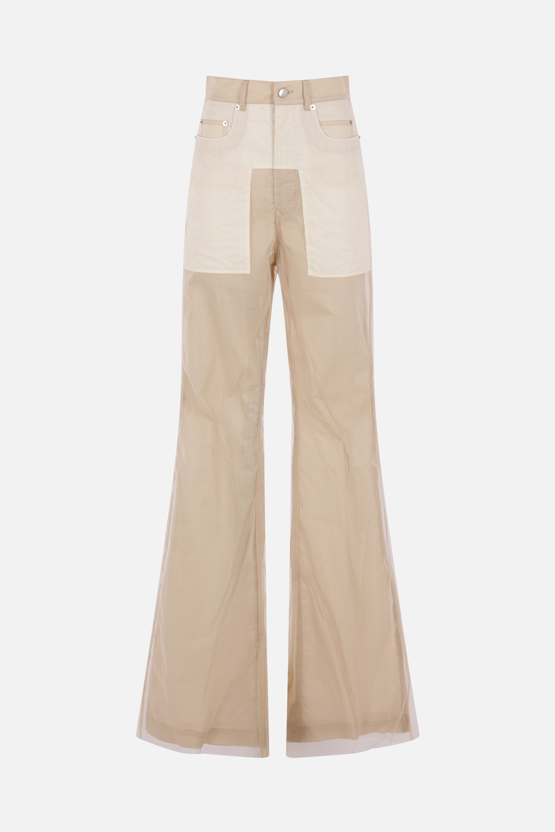 pantalone Bolan Bootcut in tulle