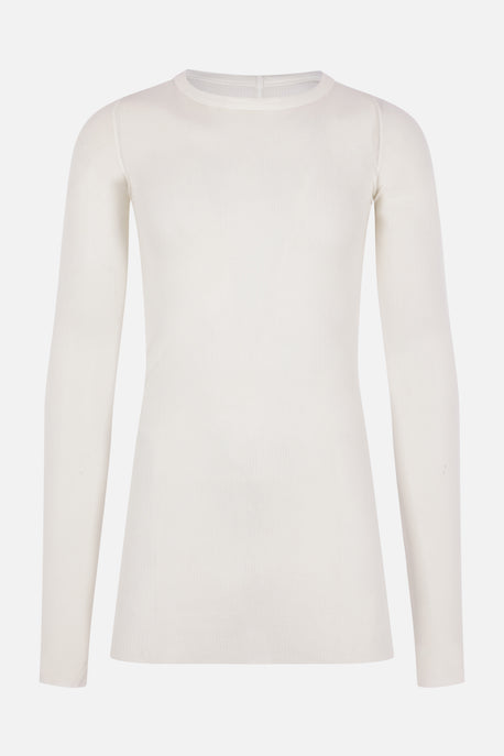 long-sleeve t-shirt in rib jersey
