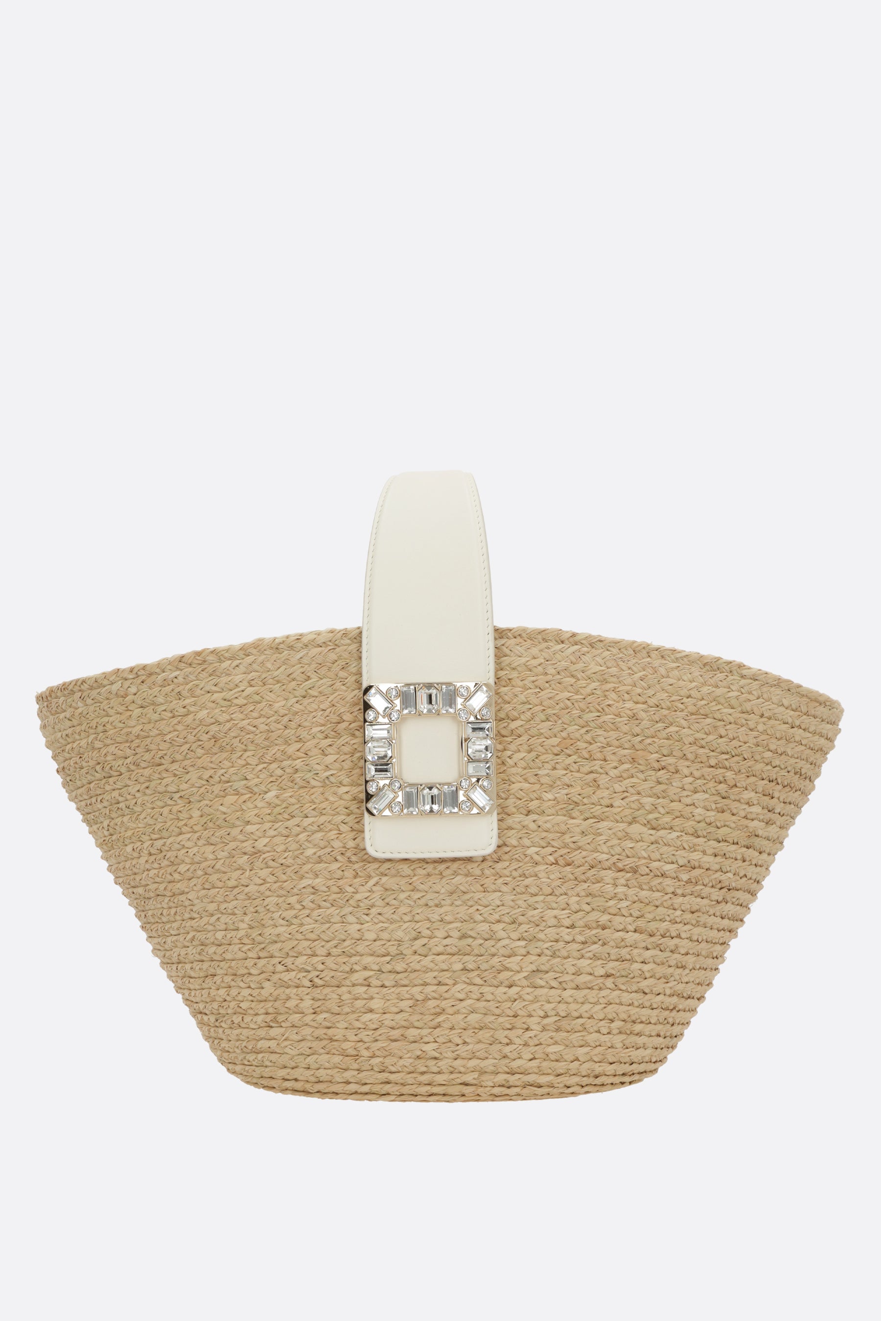 Viv' Skate shopping bag in raffia