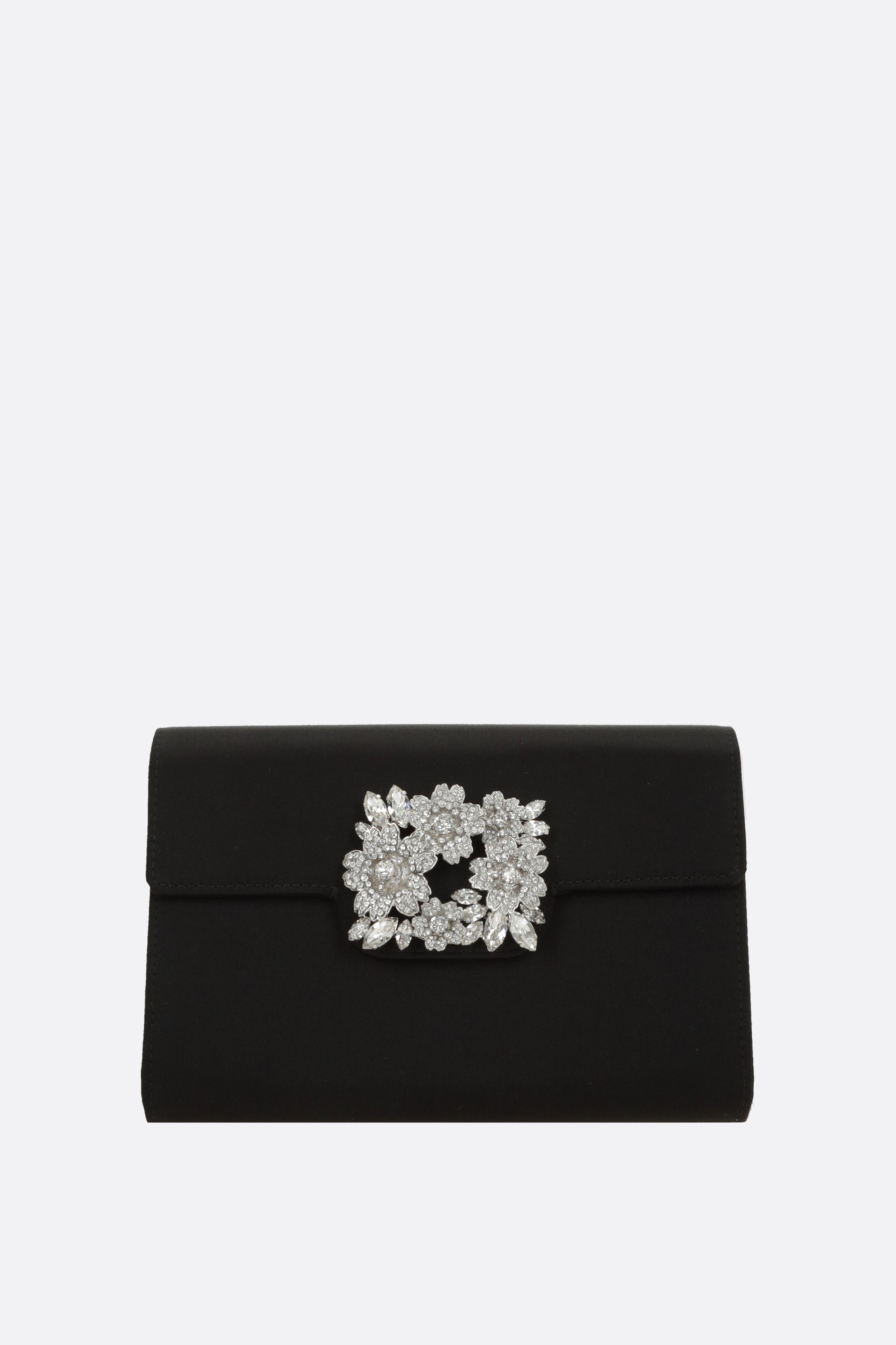 Mini Efflorescence clutch in satin
